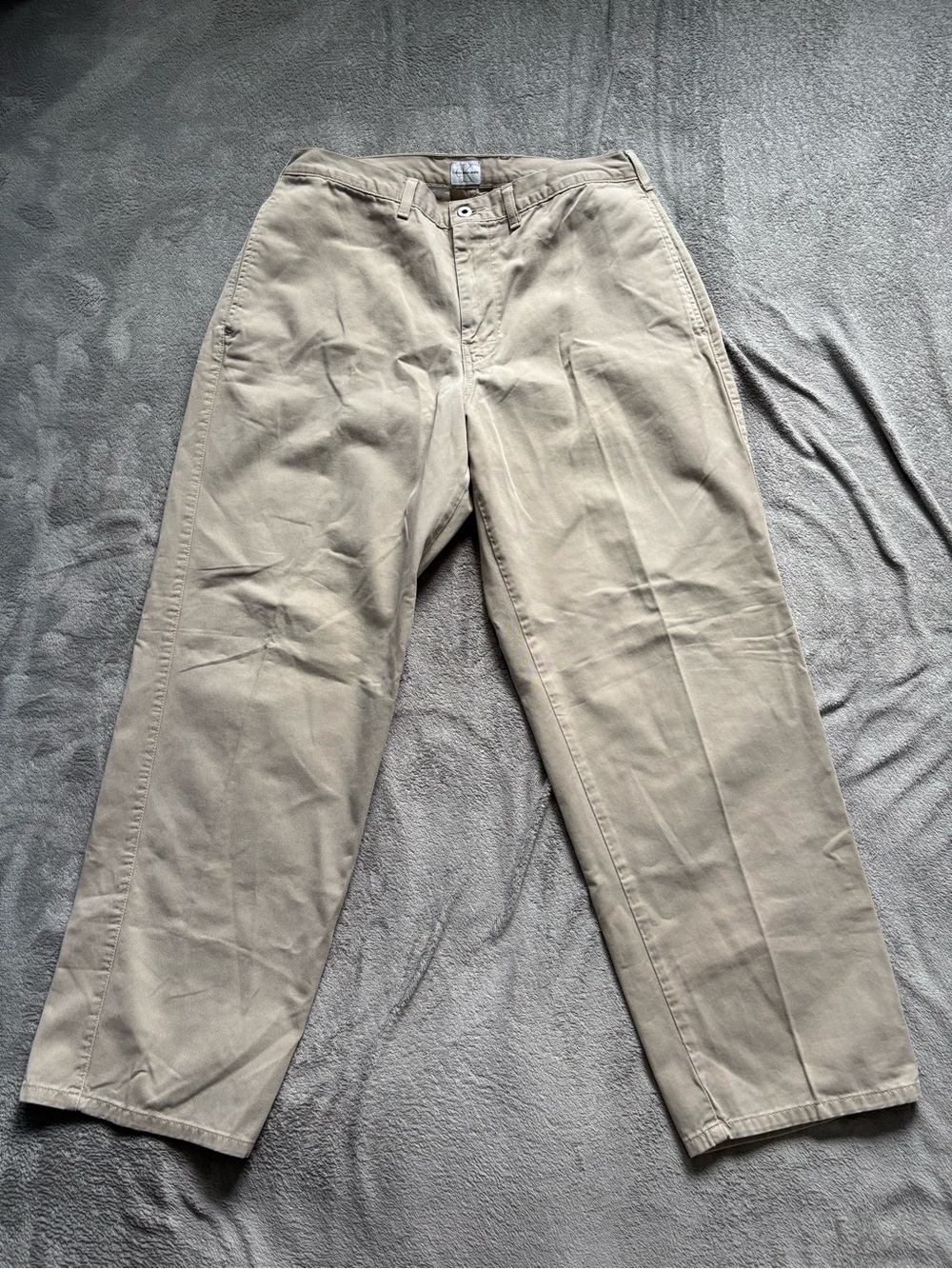 Men’s Calvin Klein Stephan’s Chino Style Beige Color Pants Size 34X30 Vintage CK